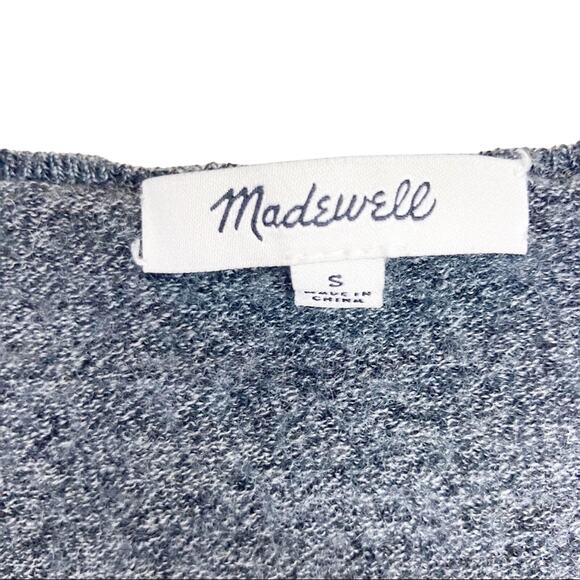 Madewell Crewneck Gray Merino Wool Sweater - Picture 2 of 4